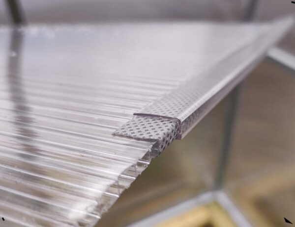 Tiivistysnauha polykarbonaatin yläpäihin, 50 m, läpinäkyvä, ei perforointi - Bild 4