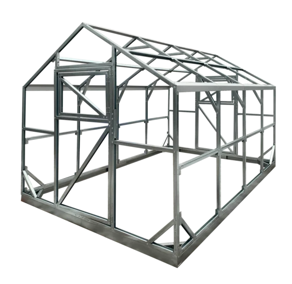 Kasvihuone Classic 2,5×6 m, kennolevy 4 mm - Bild 2